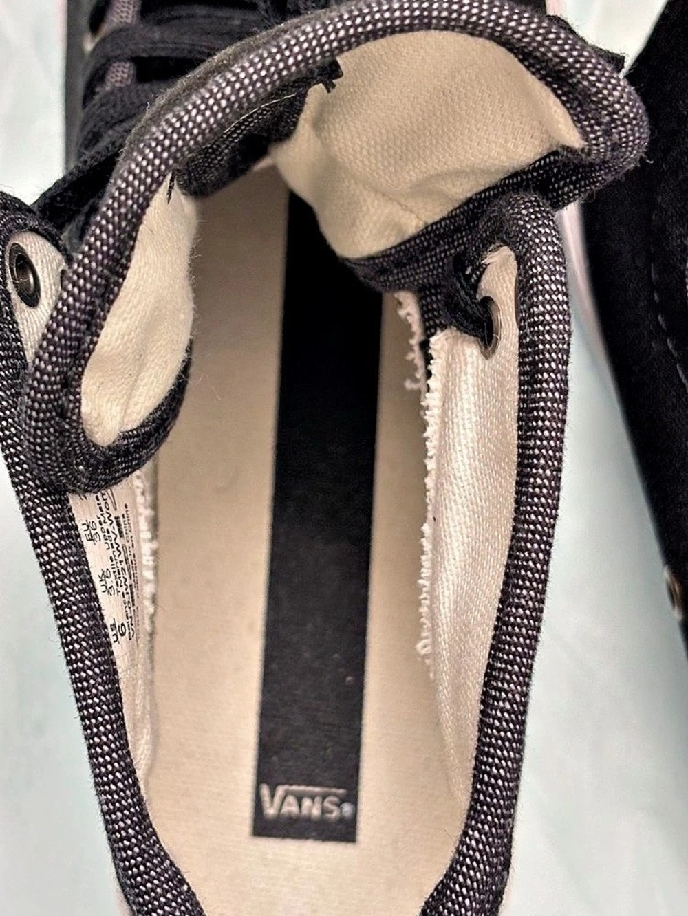 Vans Ward Hi Women's High Top Sneakers Black US 6 - Picture 7 of 7